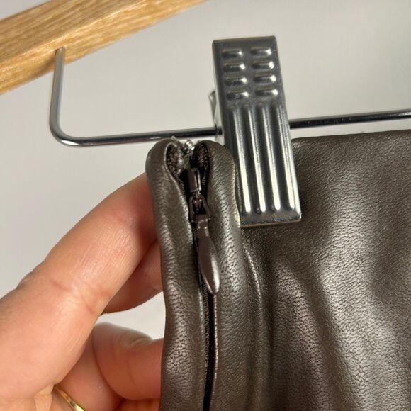 Aritzia Wilfred Elaine High-waist flared Vegan Leather pants - Picture 6 of 7